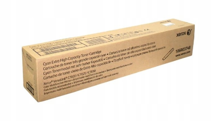 Originálny toner Cyan Xerox VersaLink C7020 106R03748 (106R03752)