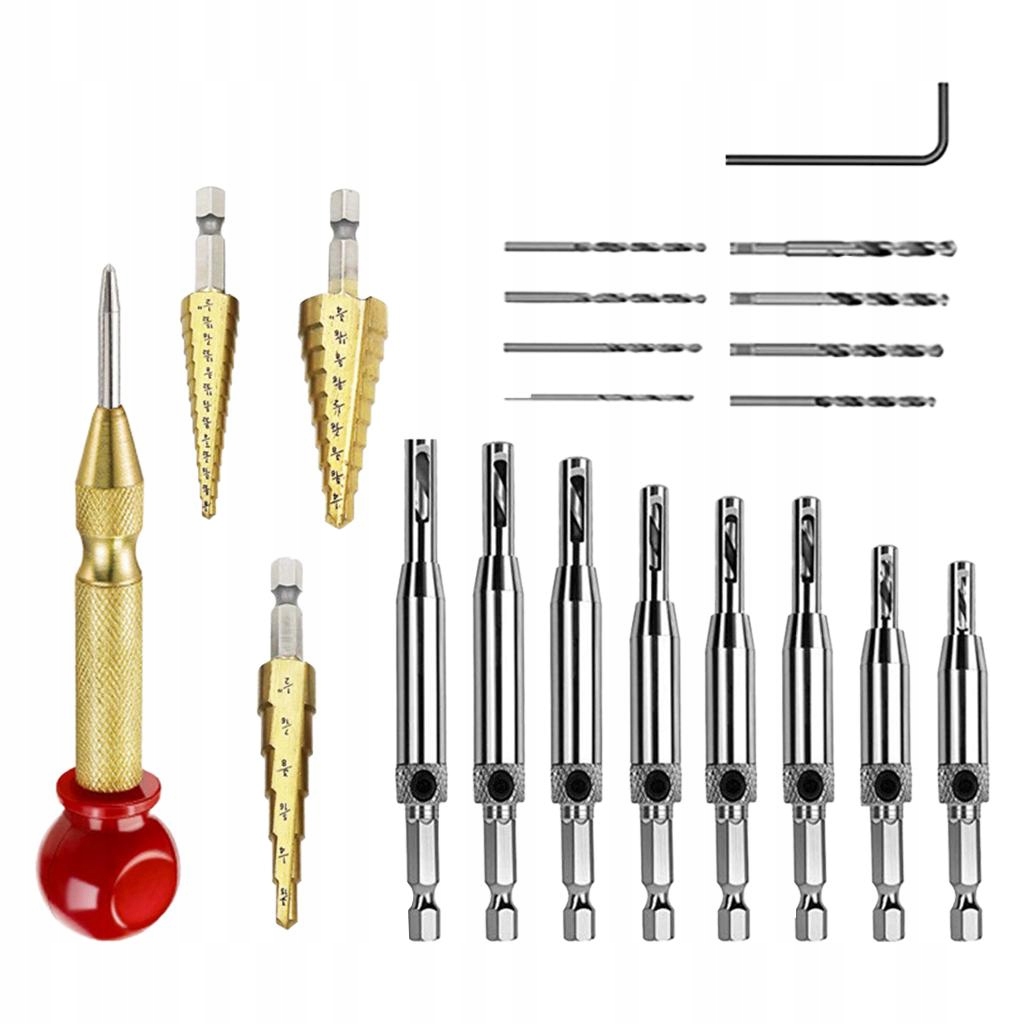 21 шт. Набір шарнірних кранів регульовані Шарнірні біти