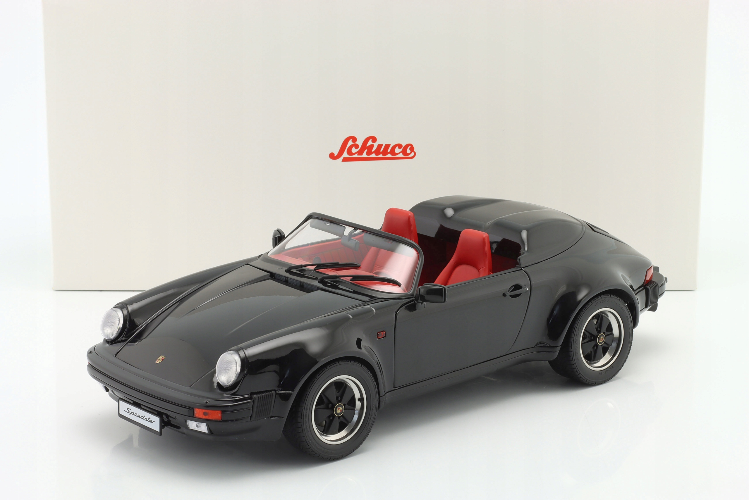 Schuco Porsche 911 Speedster 1989 Černá 1/500 1:12