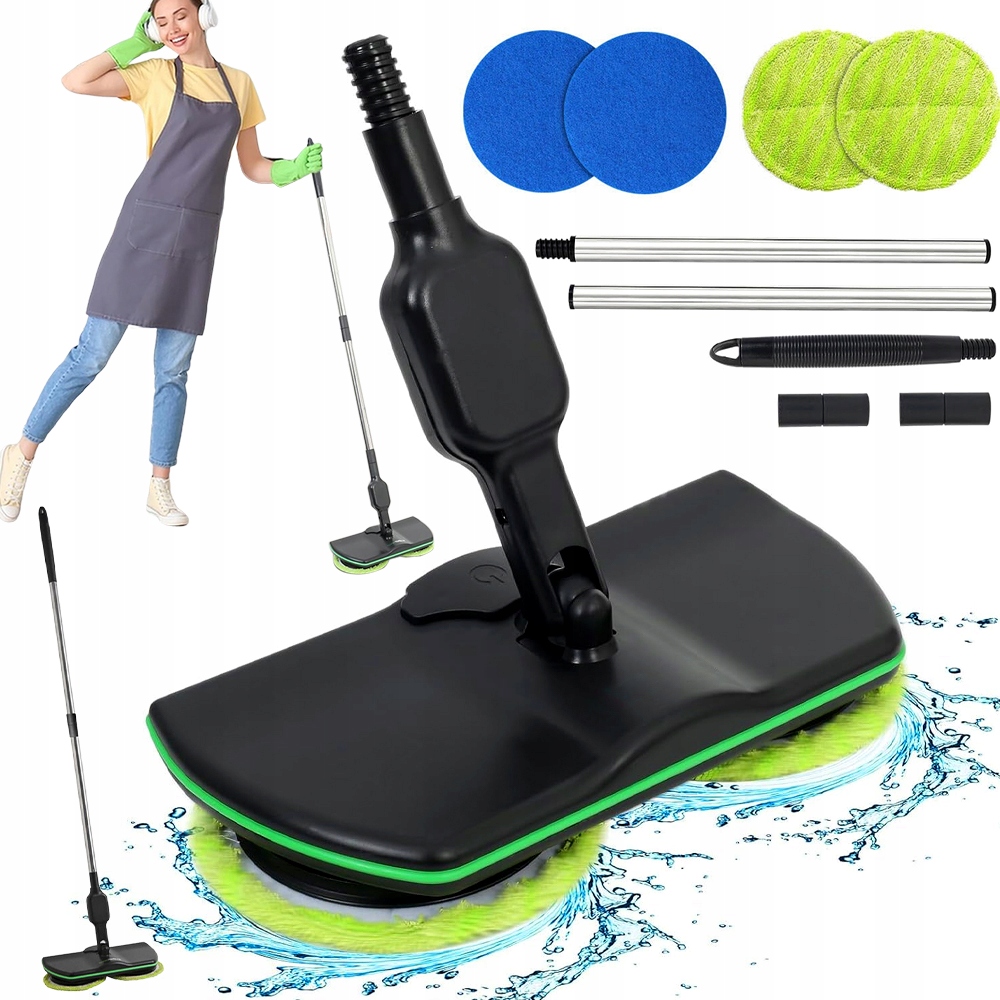 Bezdrátová Myčka Pro Spinningový Mop, Ruční Parní Stěrač