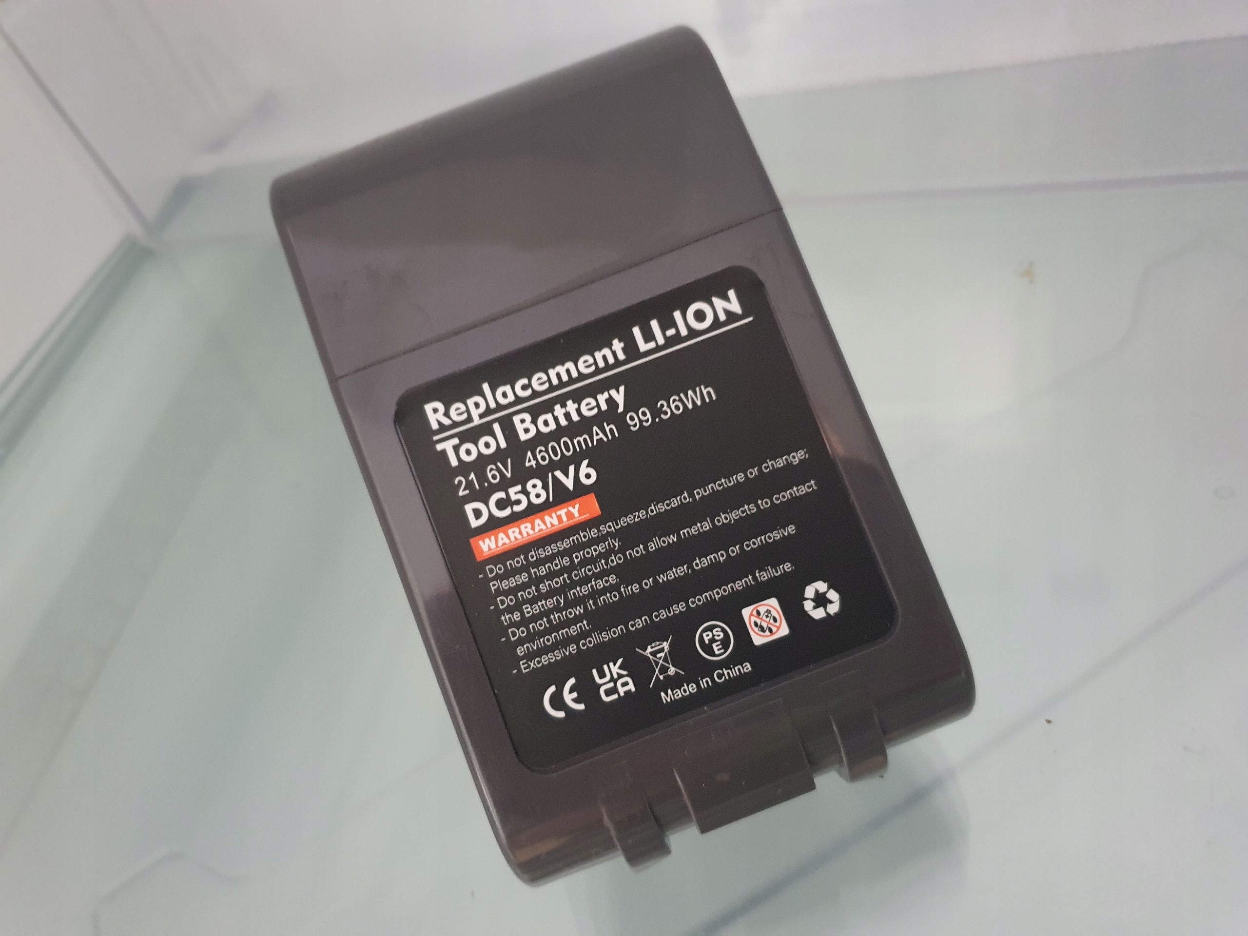 Aku zamiennik Dyson DC58/V6 21,6V 4600mAh EAN (GTIN) 9989746515652