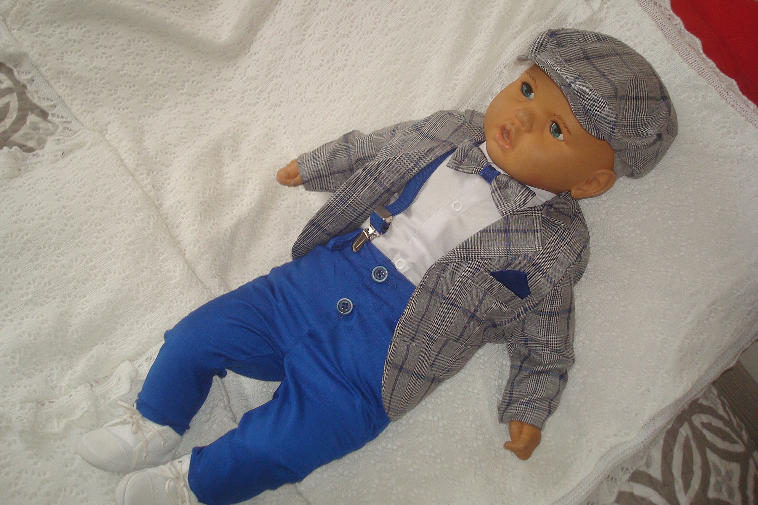 MARYNARKA KOMPLET UBRANKO/CHRZTU/WESELE/80 INNE Rozmiar 80