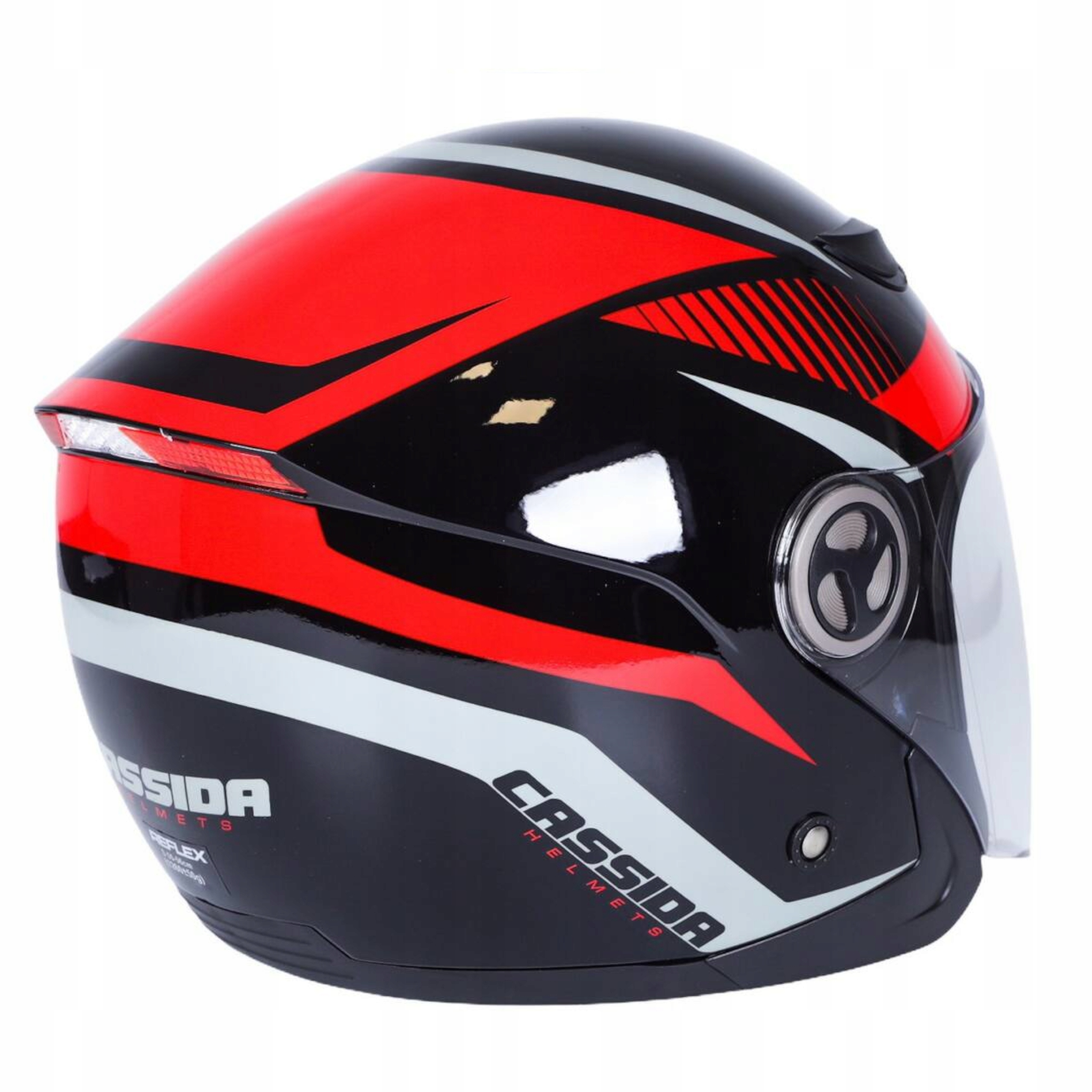 KASKI CLASSIC LED ODBLASK DŁUGA SZYBA CASSIDA S Typ Otwarte / Jet