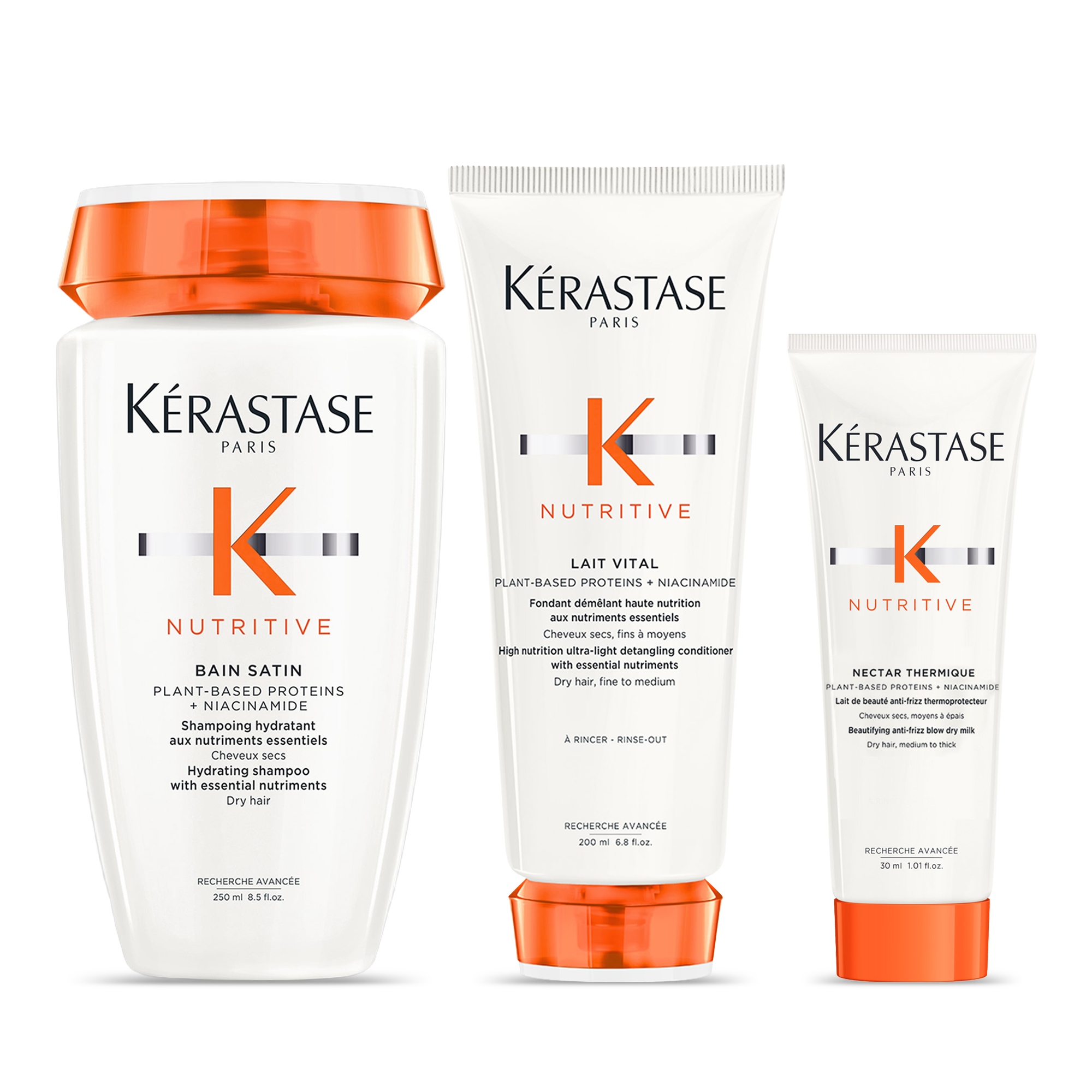 Kérastase Nutritive Odżywczy Szampon i Mleczko Do Włosów Suchych