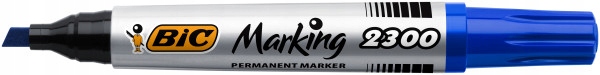 Marker permanentny BIC 2300 niebieski ścięty Kod producenta 820925