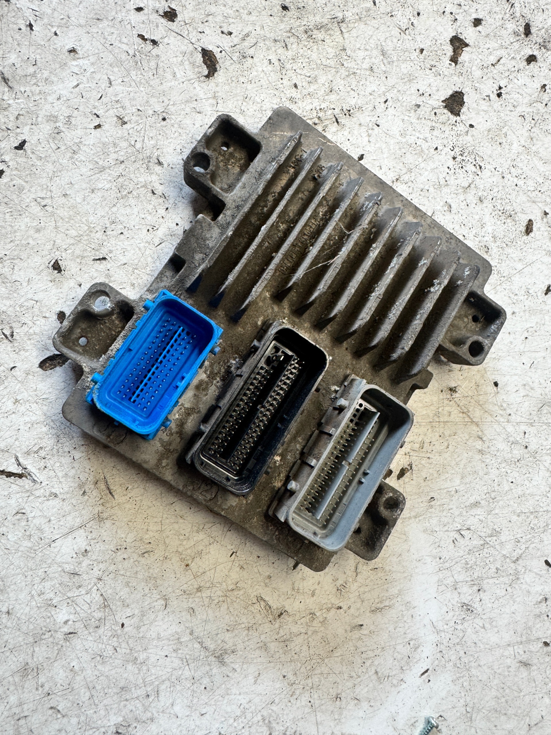 OPEL CORSA E computer Centralina ECU Motore 12669134 AB6P E78 1.4