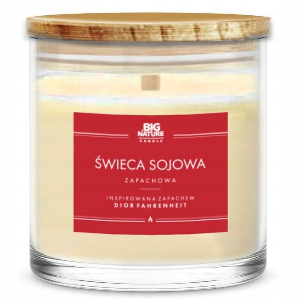 Świeca sojowa zap. insp. DIOR FAHRENHEIT 150g - BIG NATURE CANDLE — 4