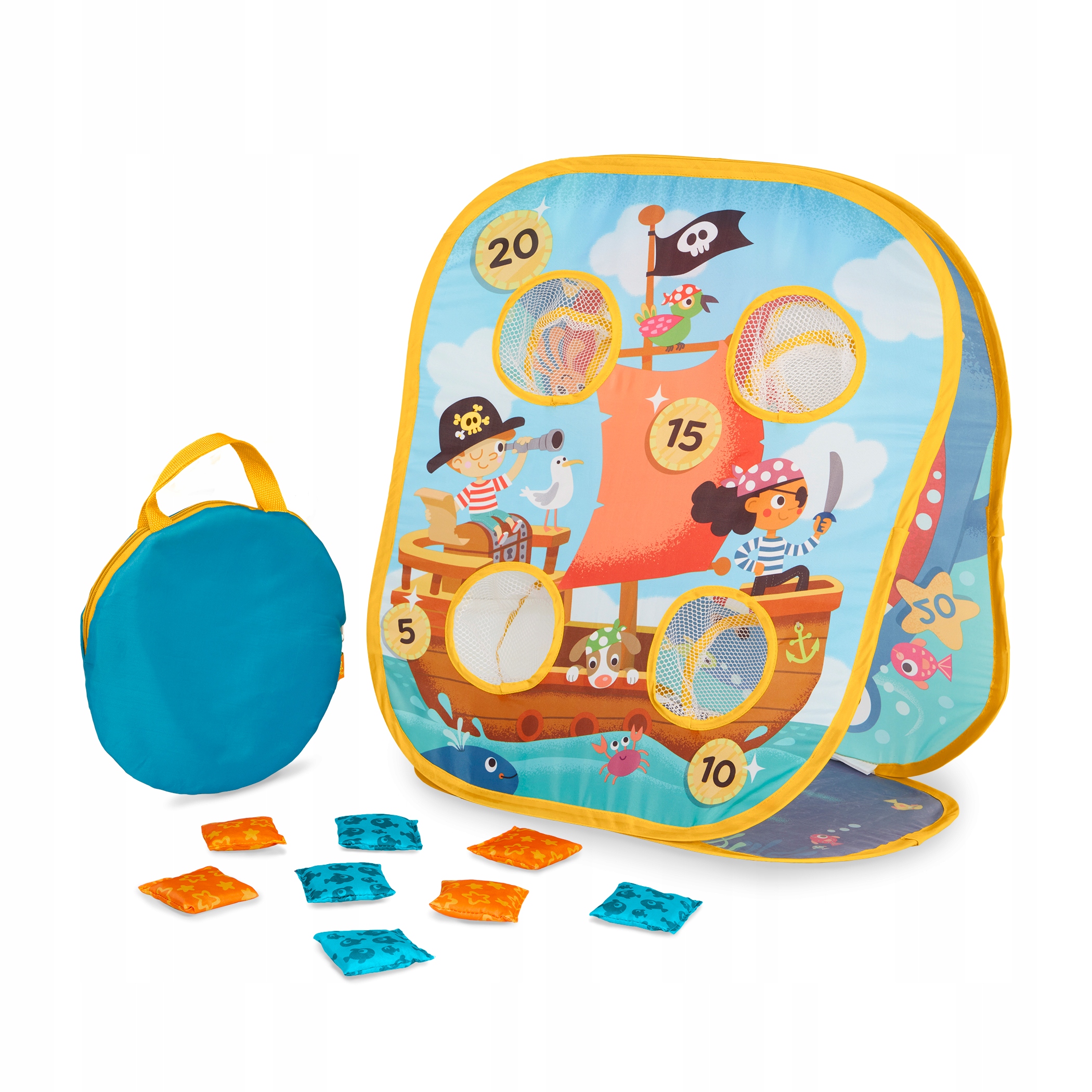 B.toys: gra zręcznościowa 3w1 woreczki z grochem