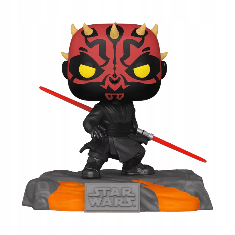 Funko Pop! Deluxe Red Saber Series V1: Darth Maul (Glow In The Dark)