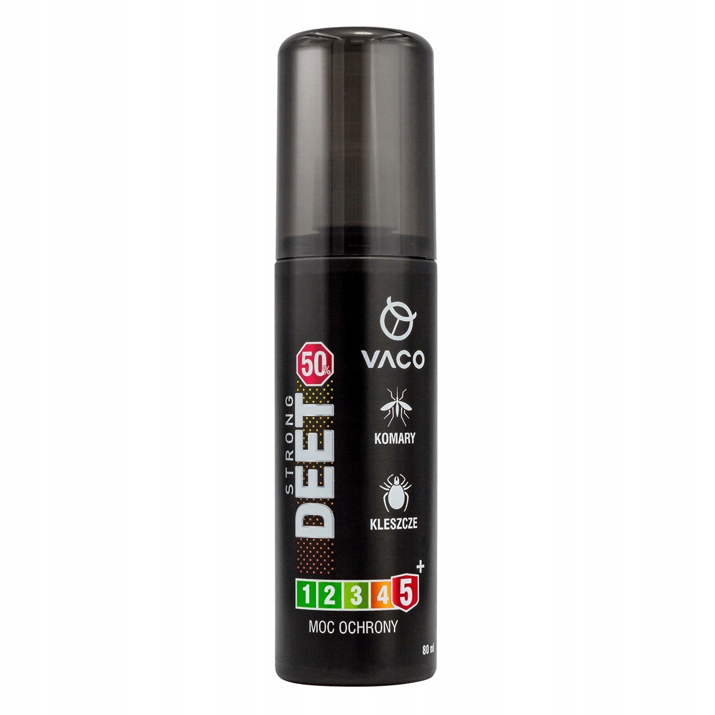 Płyn na kleszcze, komary i meszki Vaco Strong 50% Deet 80 ml
