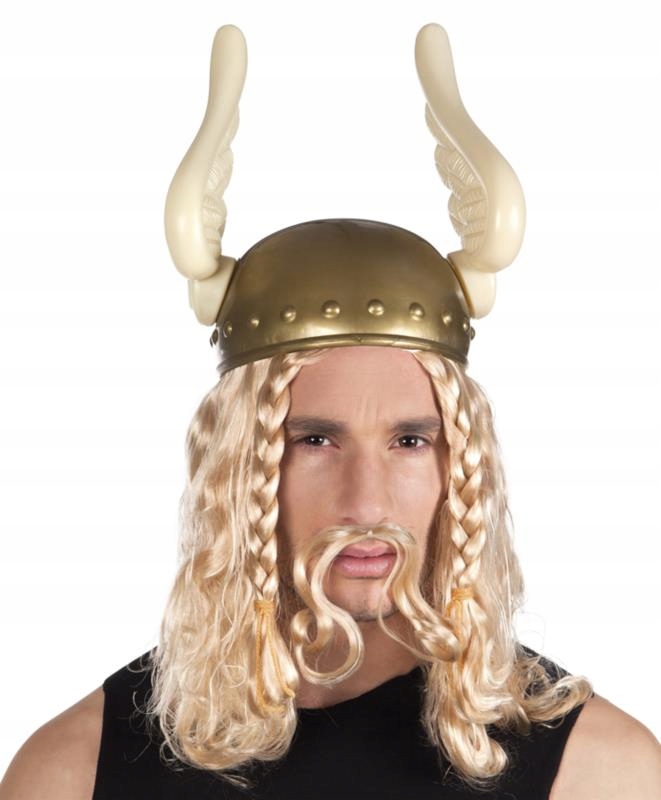 SUPER Hełm Obelix Asterix Wikinga 01372