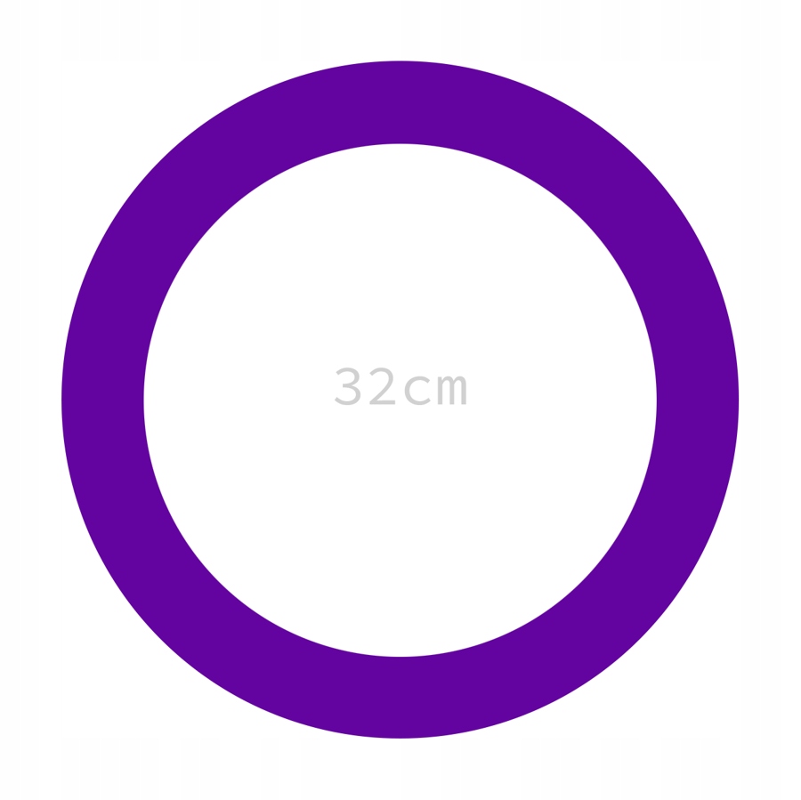 Obręcz żonglerska 32 cm FIOLETOWY Mr Babache