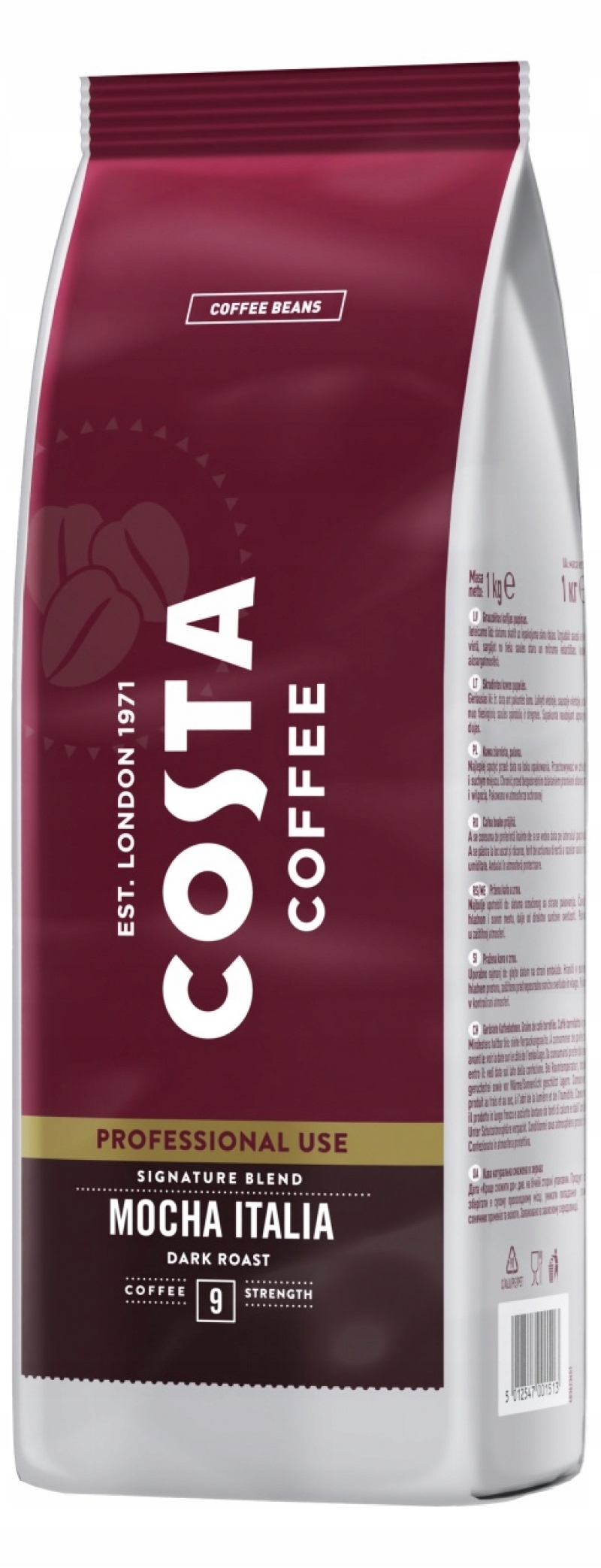 Levně Costa Coffee Pro Signature tmavě pražená Káva 1kg