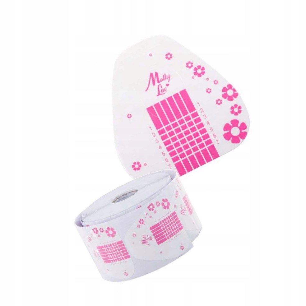 Molly Lac Szablony formy do paznokci 50 basic