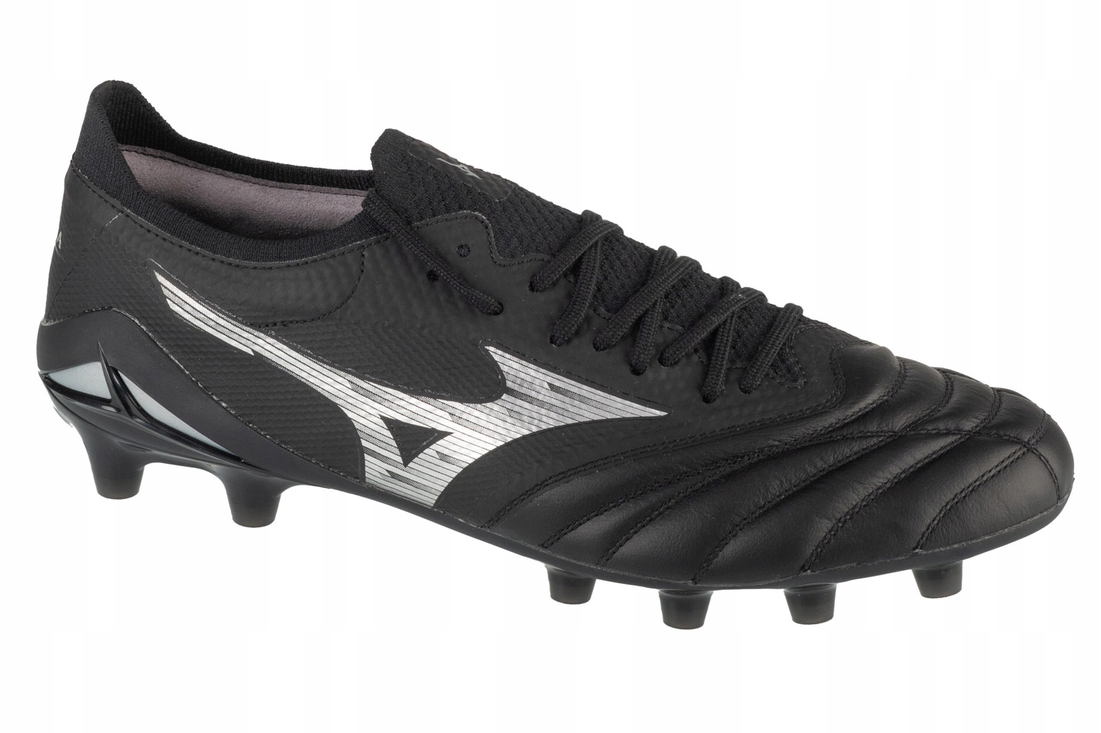 Mizuno Morelia Neo IV Beta Elite Fg (44,5) Pánské kožené boty černé