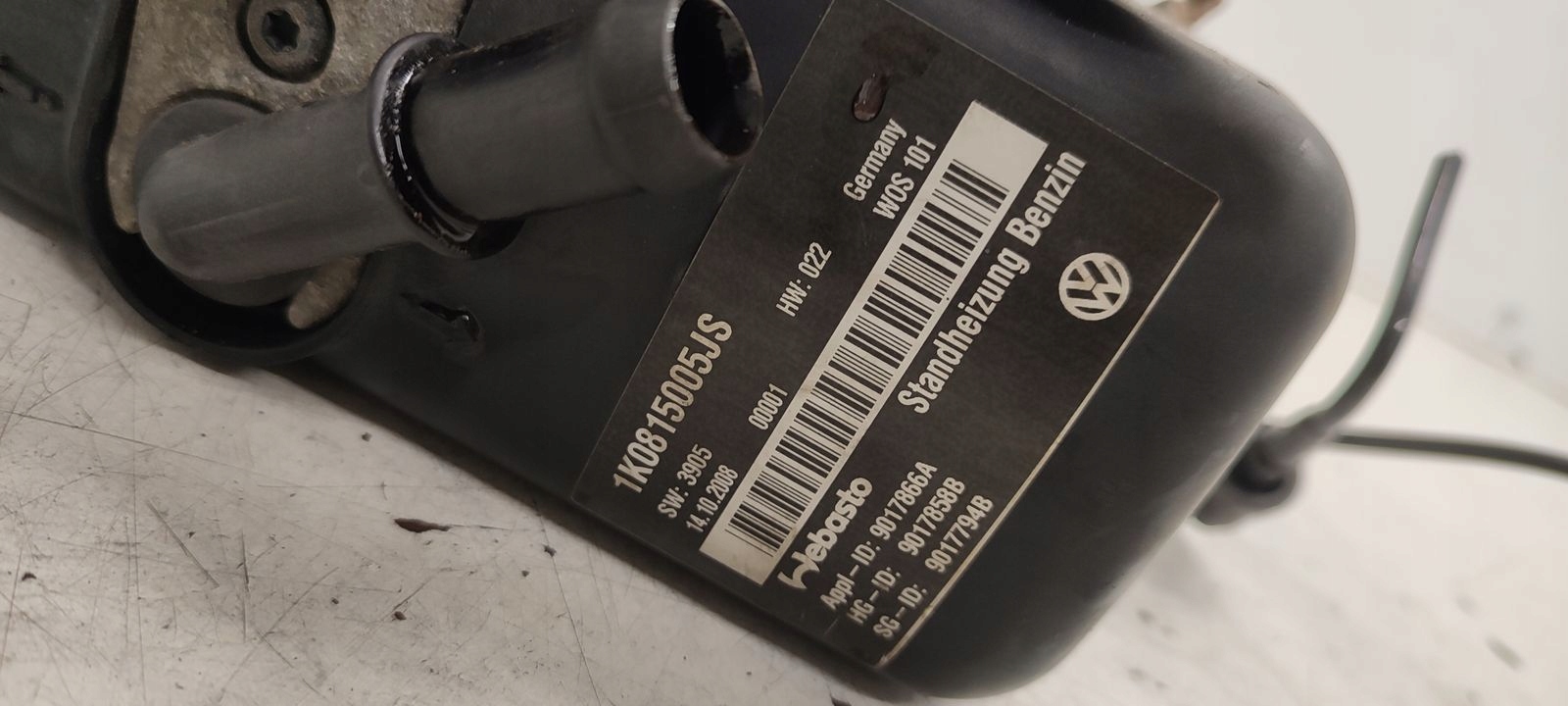 Webasto Webasto VW Touran LIFT 1,6 8V MPI