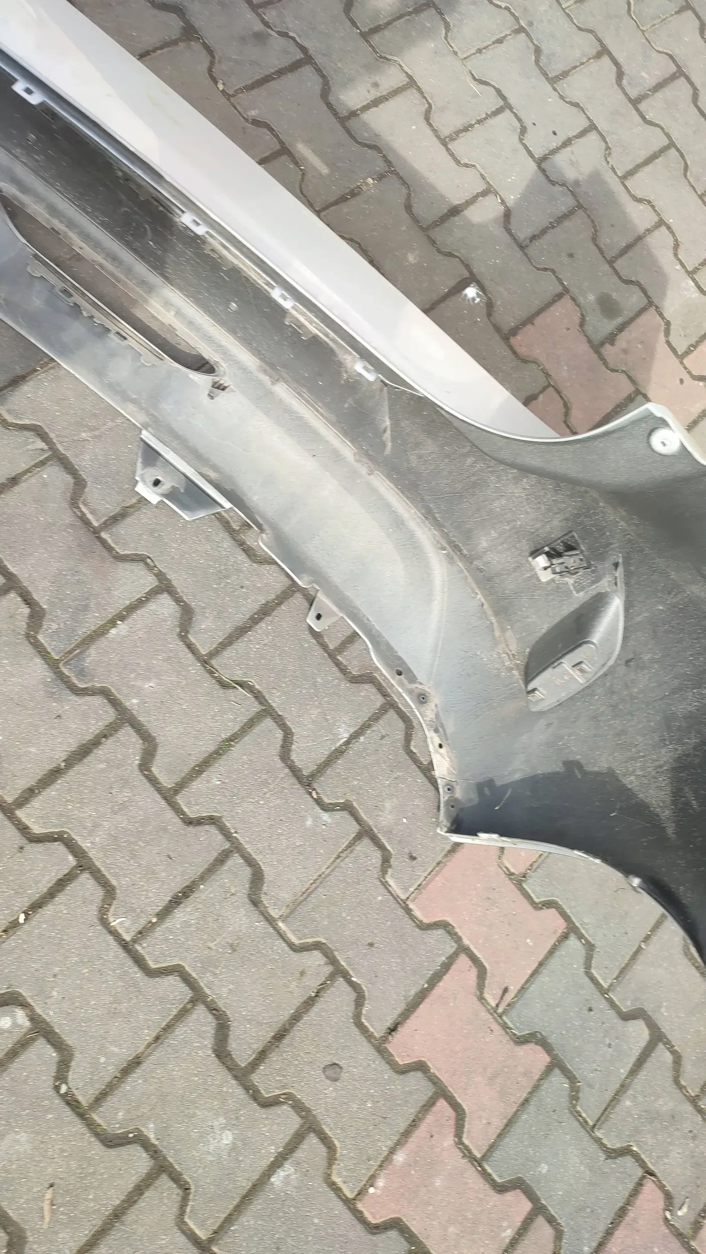 Opel Corsa F 2022 bumper rear part