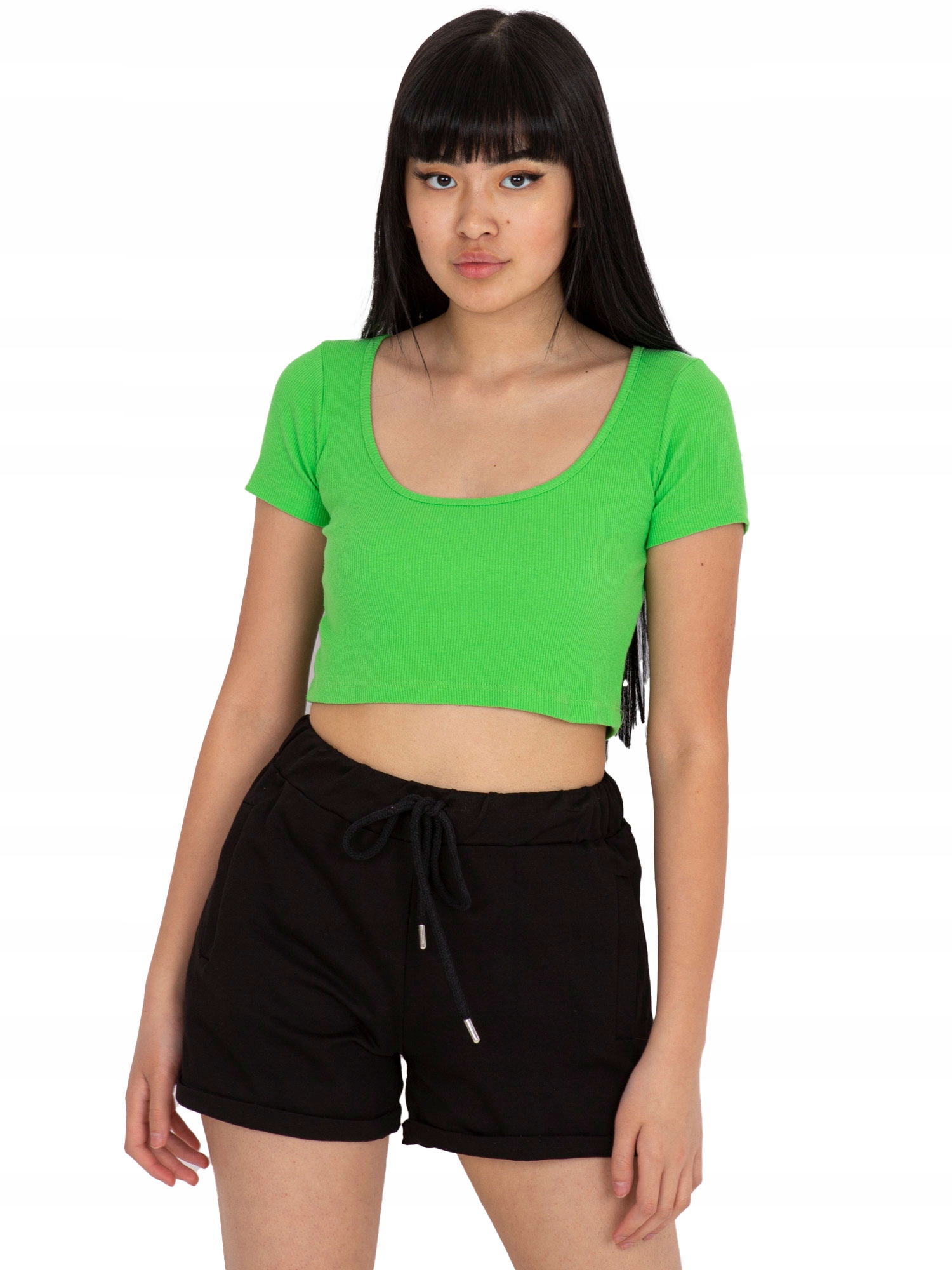 

Dresowe Szorty damskie basic spodenki XL