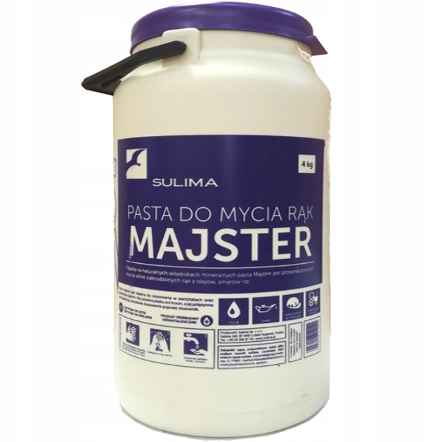 

Sulima Majster Pasta Bhp Do Mycia Rąk 4KG