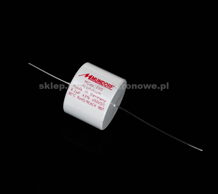 Kondensator MCAP EVO ALU 8.2uF 450V Mundorf