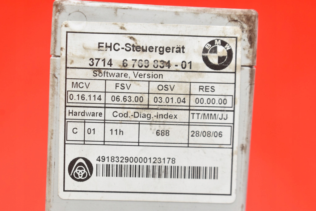 control unit module springing 6769834 BMW E60 E61 2.0 D 163 KM 03-07