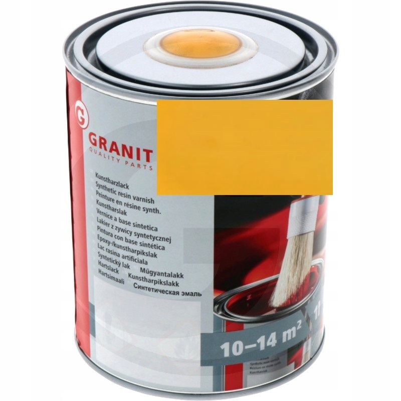 

Farba żółta lakier żółty do Jcb 1L Granit