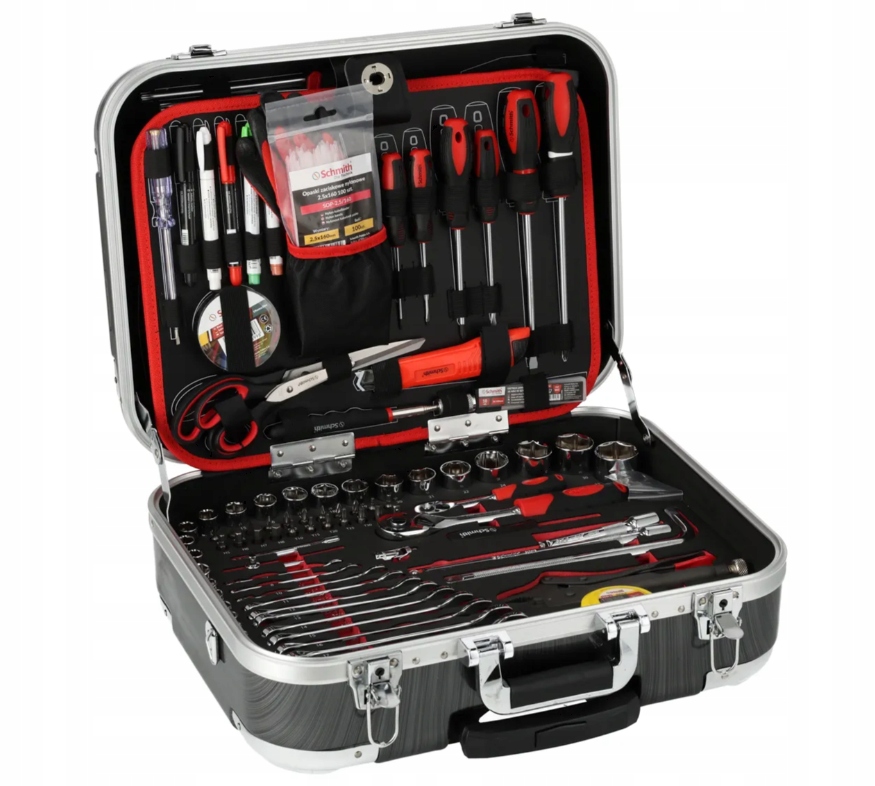 Kufrík s náradím Scase 252 dielikov Schmith