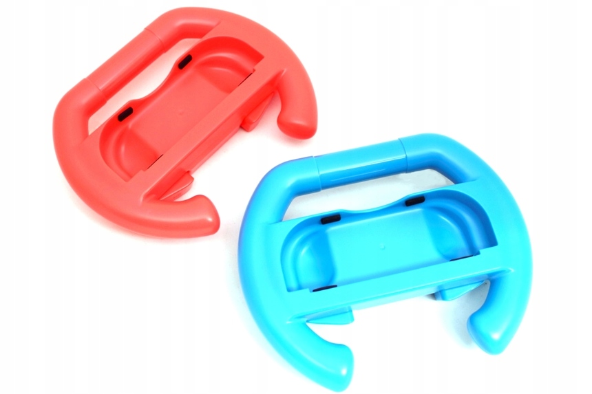 You2K Dwie kierownice uchwyty na joy-con'y do Switch / OLED czerw-niebie