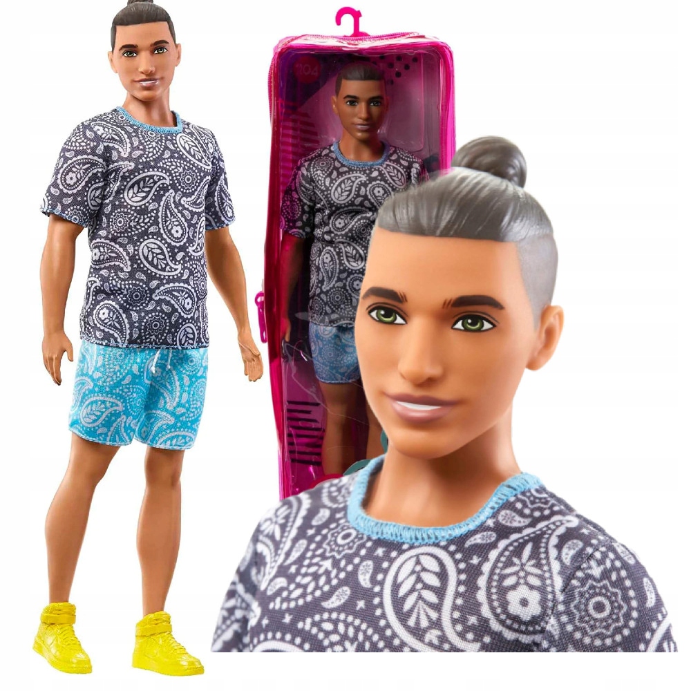 BARBIE LALKA STYLOWY KEN FASHIONISTAS
