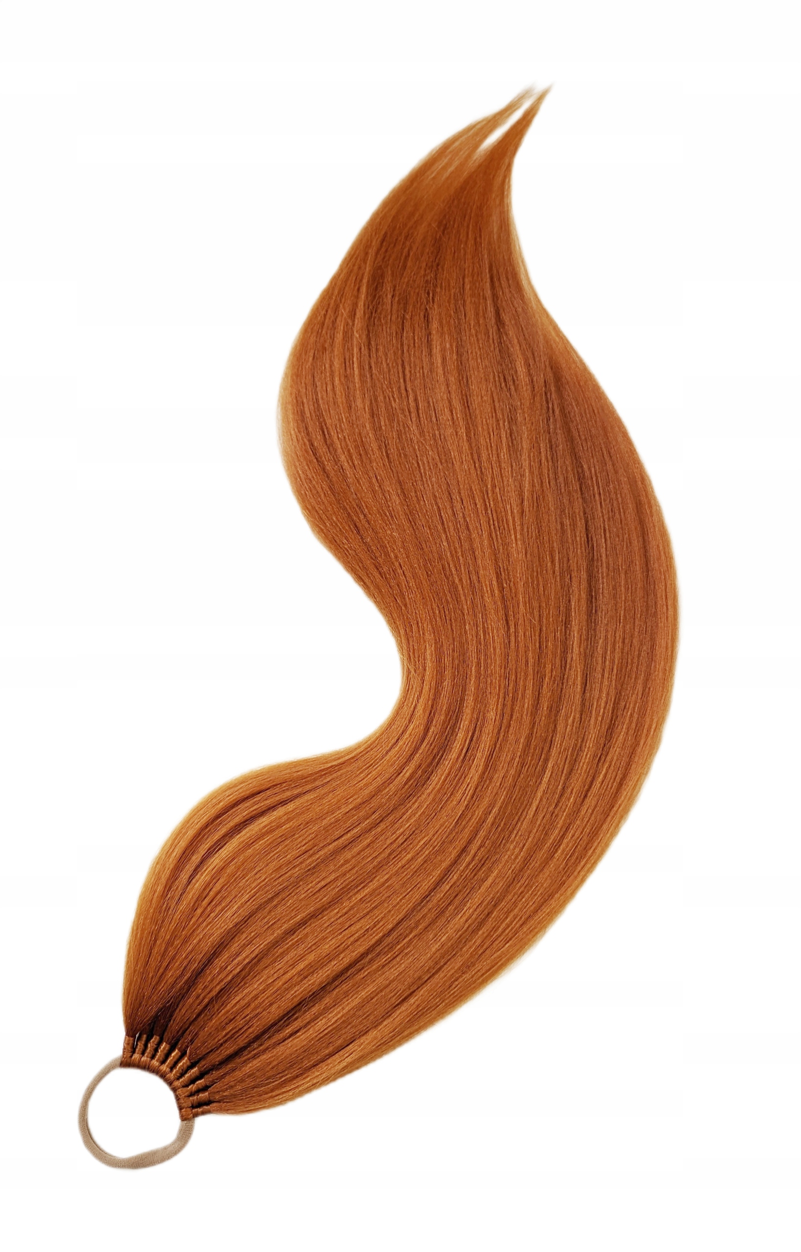 Koník připínací na gumičku, Kuc-Gumka, Příčesek, rudý, Jantarová Nimfa, 50 cm