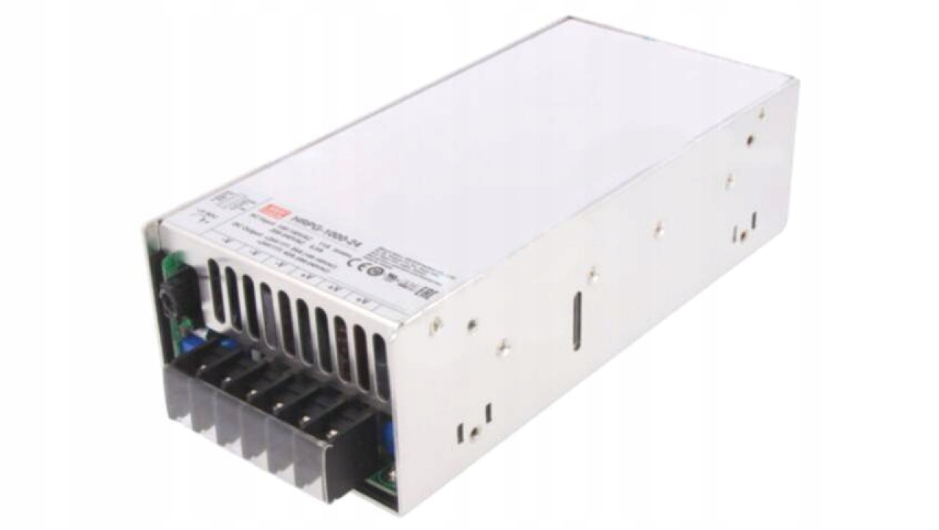 Zasilacz Impulsowy do Wbudowania Modułowy 1000W 24VDC 42A HRPG-1000-24