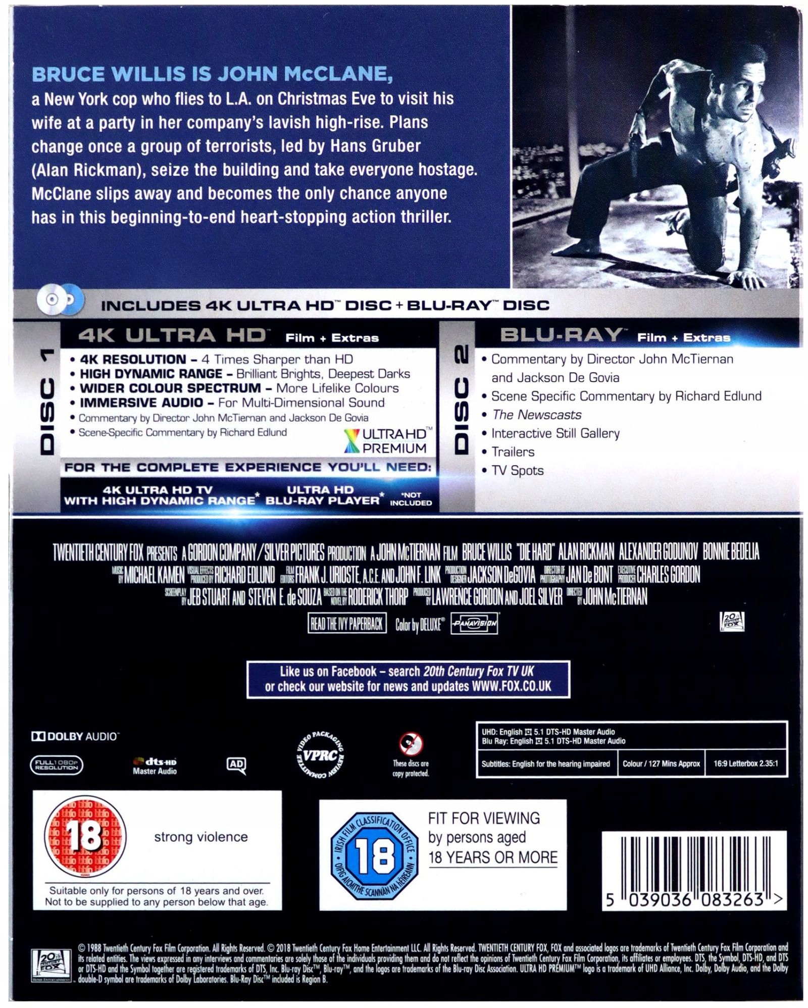 SZKLANA PUŁAPKA [BLU-RAY 4K]+[BLU-RAY] Rodzaj wydania Wydanie pełne