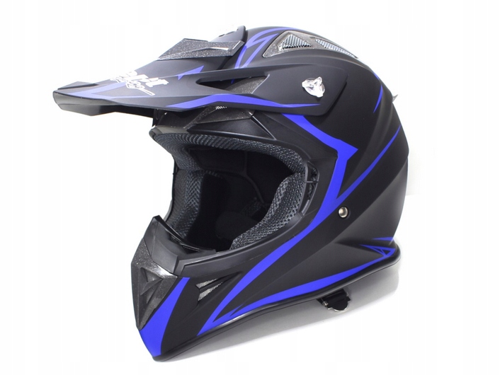 Motocyklová Prilba Cross Enduro Štvorkolka Atv Safebet HF-116 Q158 Blue XL