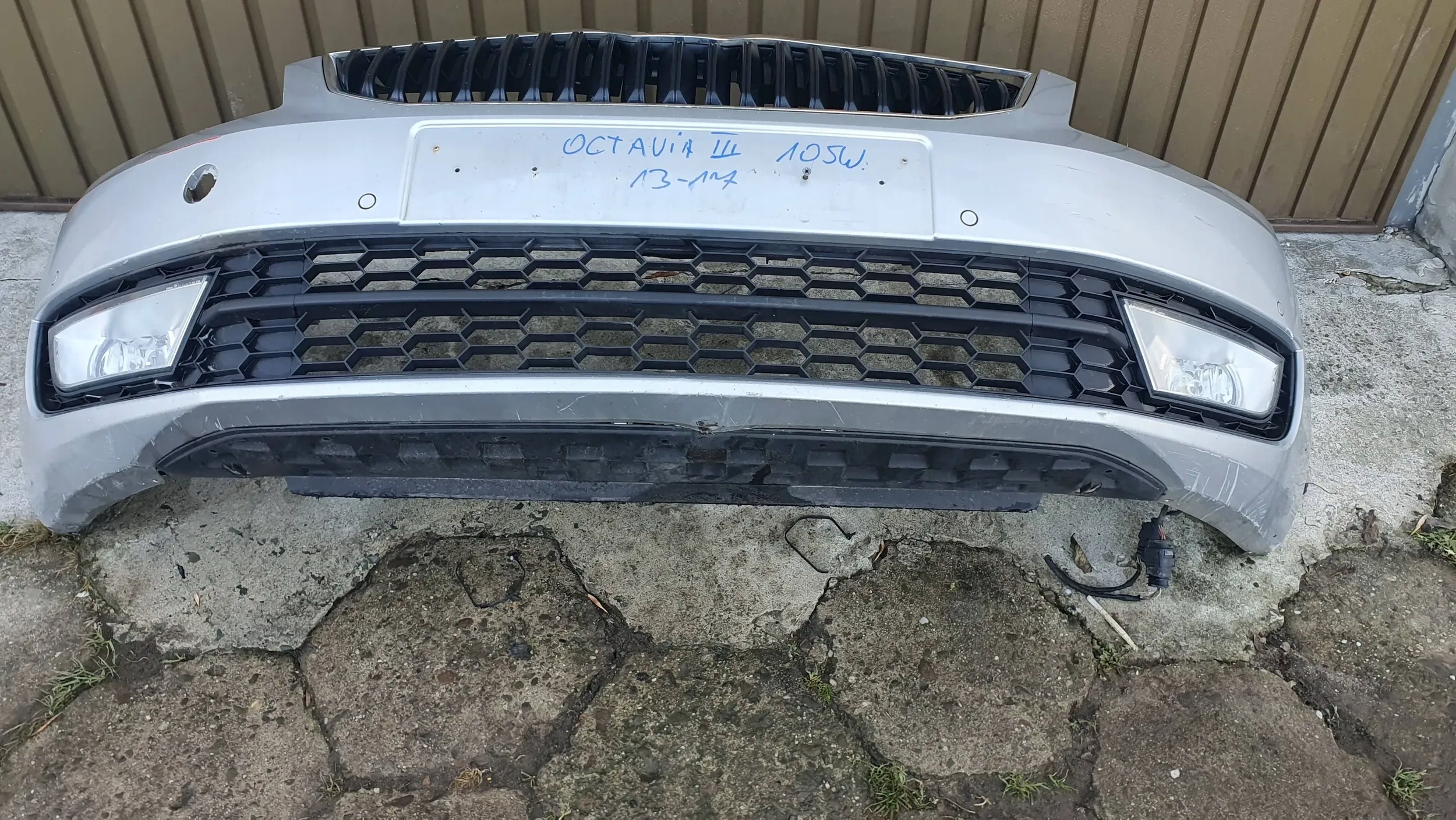 Skoda Octavia 3 III 5E 13-17 front bumper front $