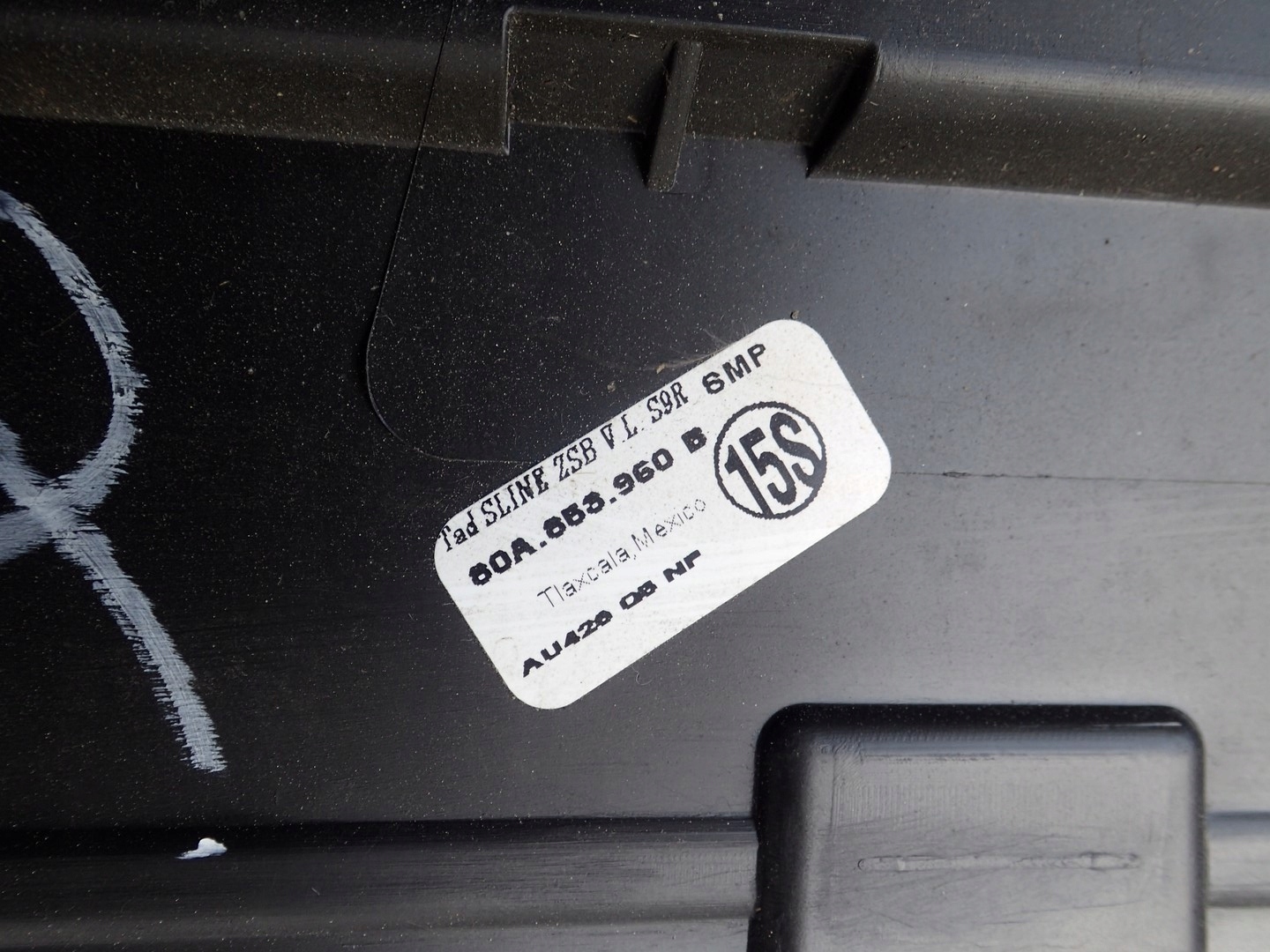 moulding door right front AUDI Q5 II 80A S LINE
