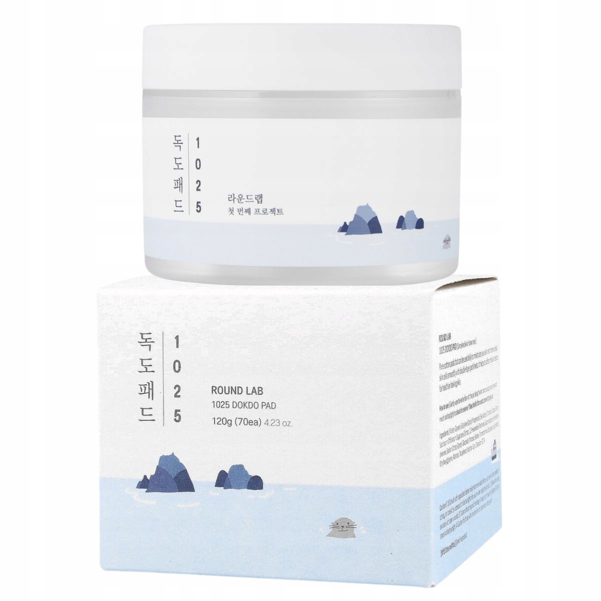 Round Lab 1025 Dokko Pad 120 ml Exfoliační pleťové vločky