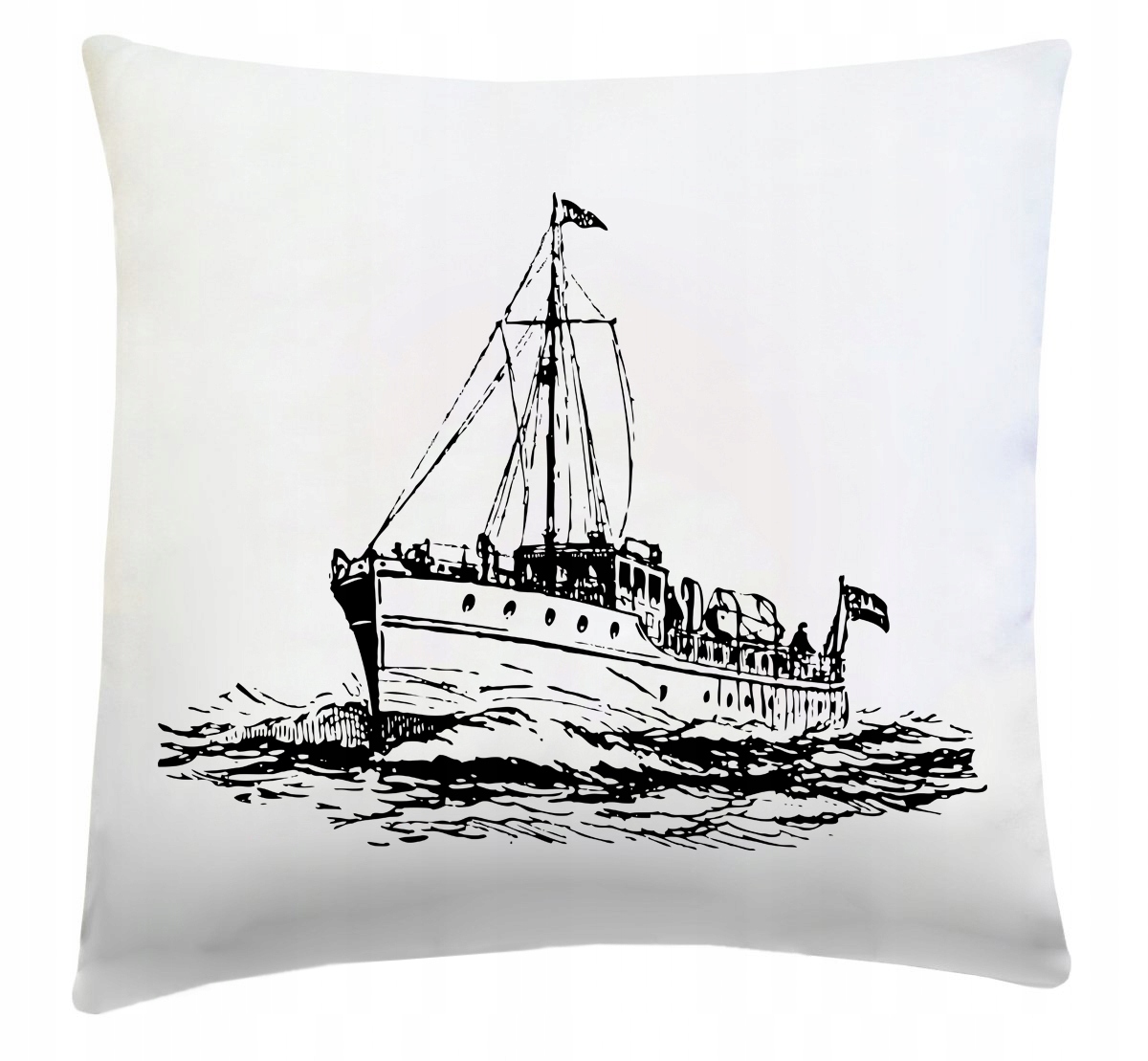 

Poduszka marynistyczna 40x40 wz. Statek 2