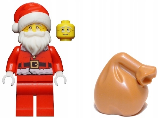 

Lego Figurka Święty Mikołaj Gwiazdor hol110 +worek