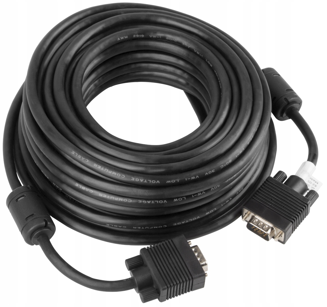 

Kabel Przewód Vga Do Monitora D-sub 15M M/M Hd Tv