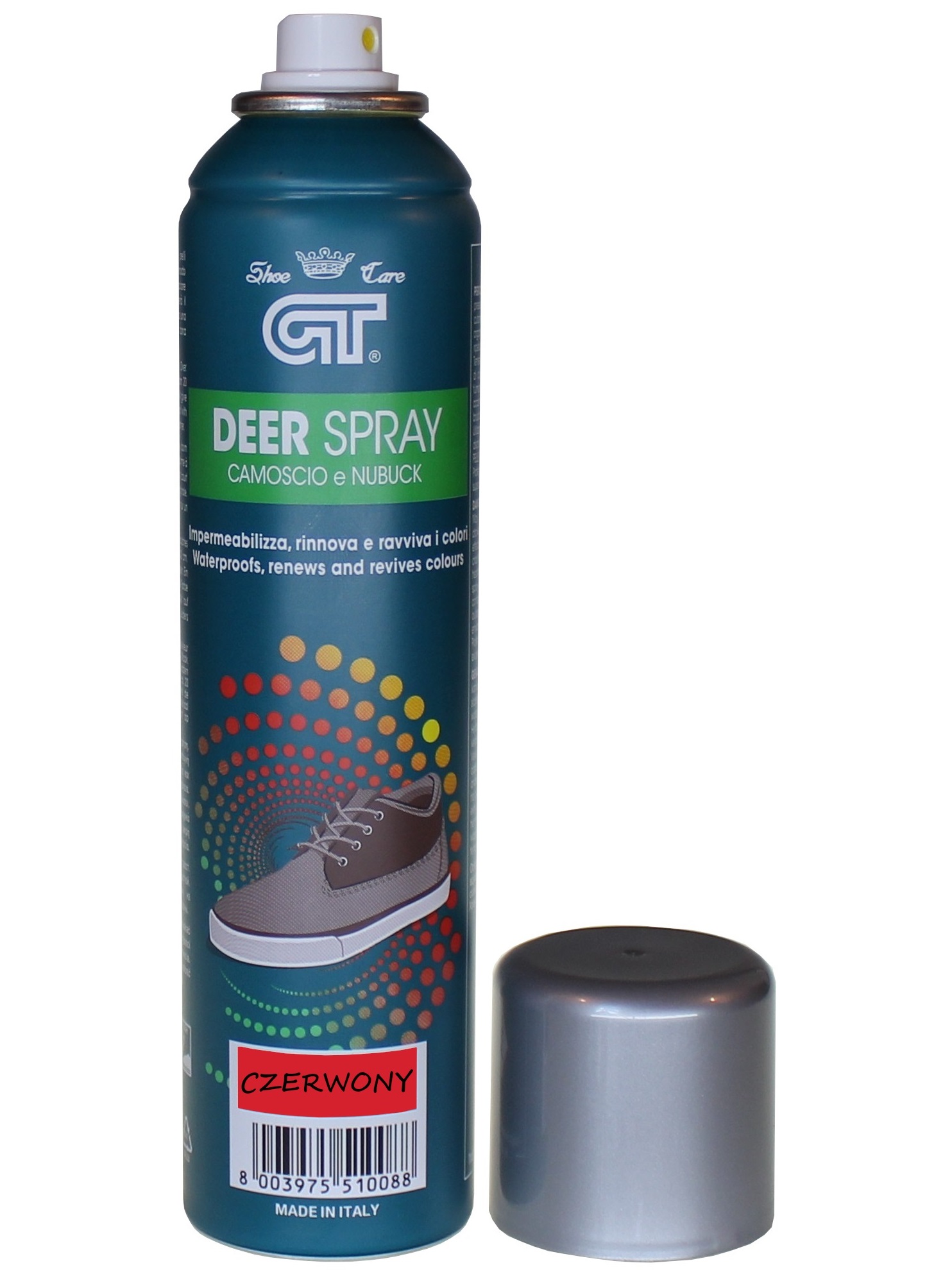 FARBA PASTA RENOWATOR SPRAY DO ZAMSZU NUBUKU BUTÓW Nazwa ODŚWIEŻACZ KOLORU DO NUBUKU ZAMSZU SKÓRY