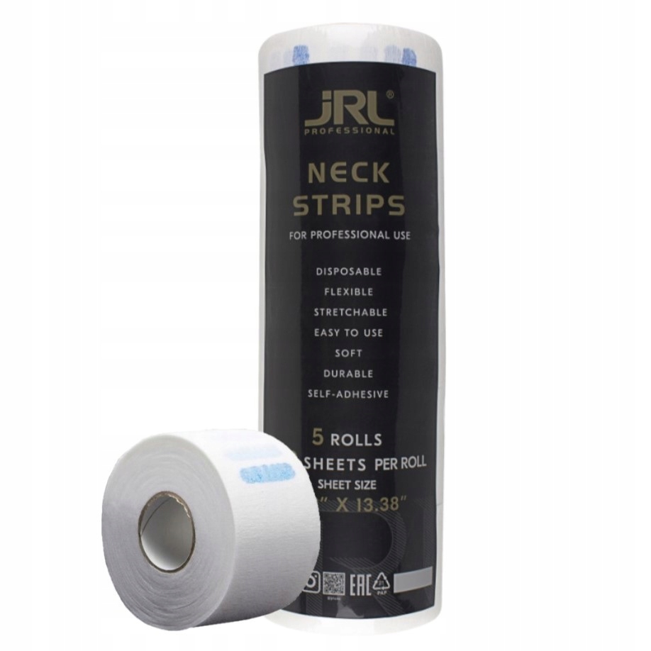 JRL Kołnierzyki ochronne NECK STRIPS Białe 500 sztuk