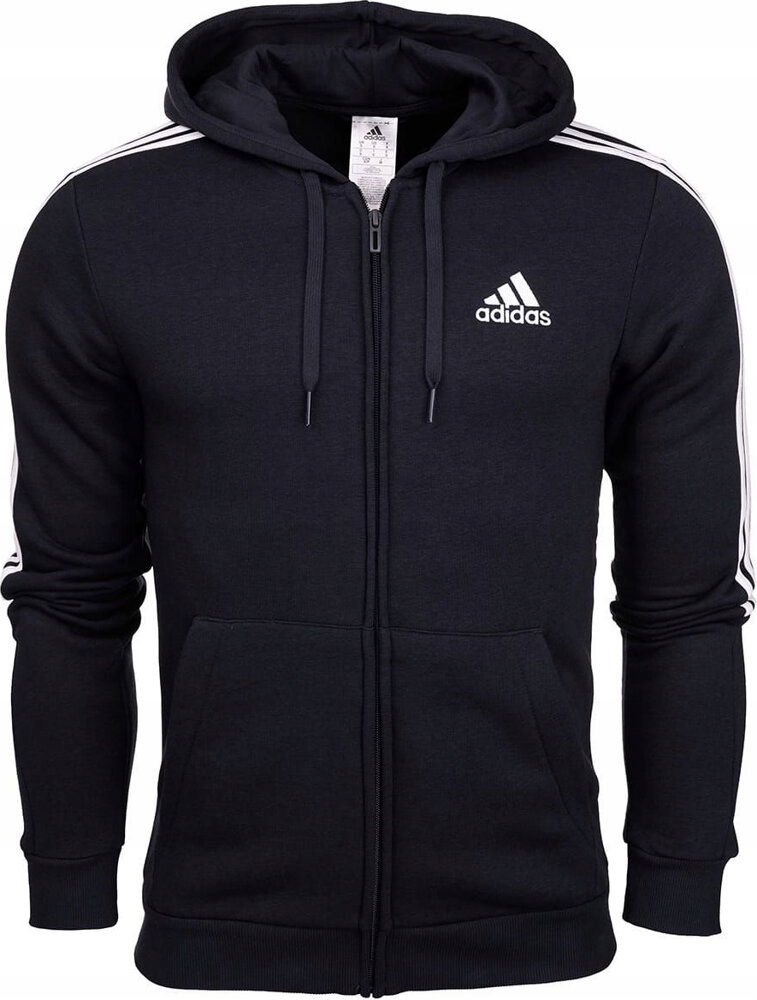 Pánská Mikina Adidas Essential Hoodie Klokanka Tmavě Modrá vel. S