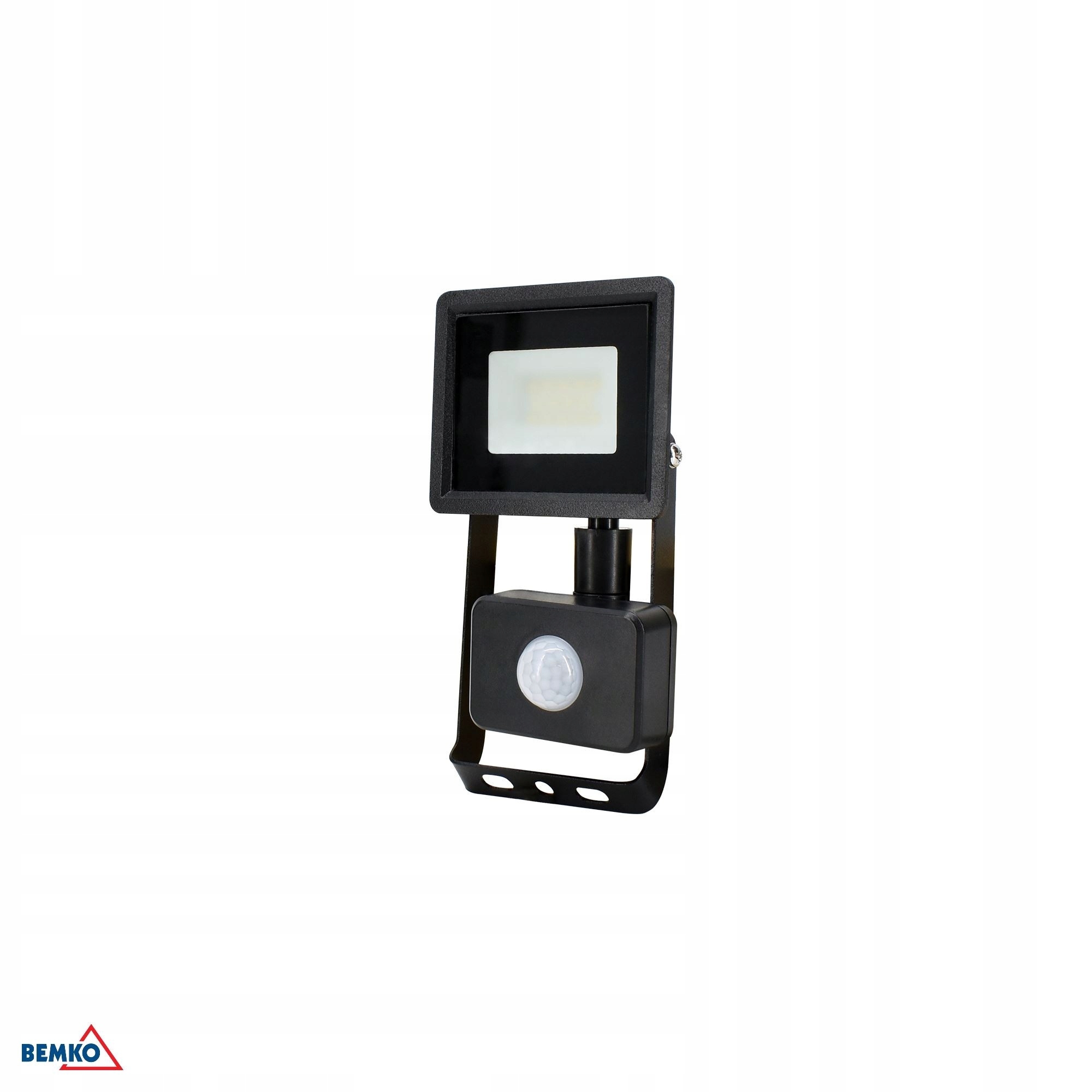 Led reflektor Smd Kastel 10W 4000K 800LM IP65 černý, č. pir