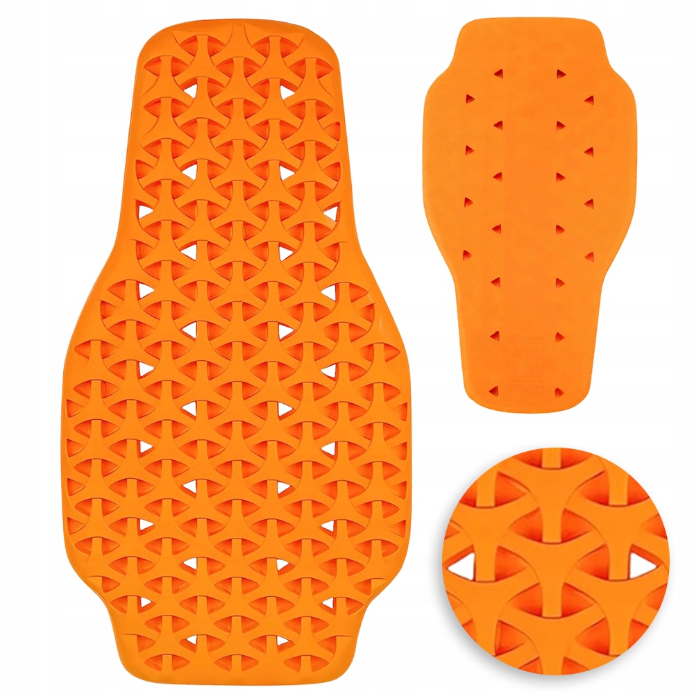 Ochraniacz Pleców Motocyklowy D3O Orange Level 1 Do Kurtki Z Wkładką