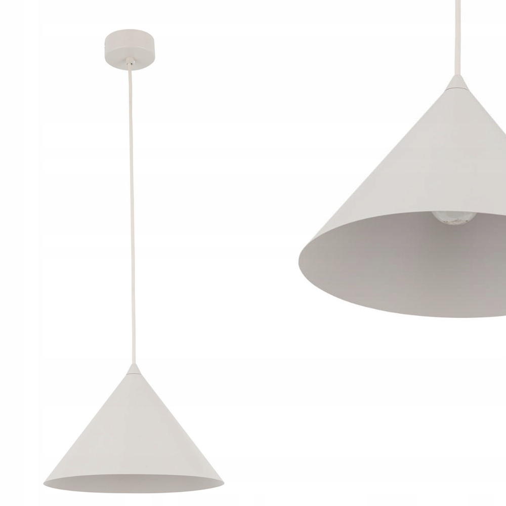 Závěsná lampa Cono M Kaszmir závit E27 kovové stínidlo kopule Tk Lighting