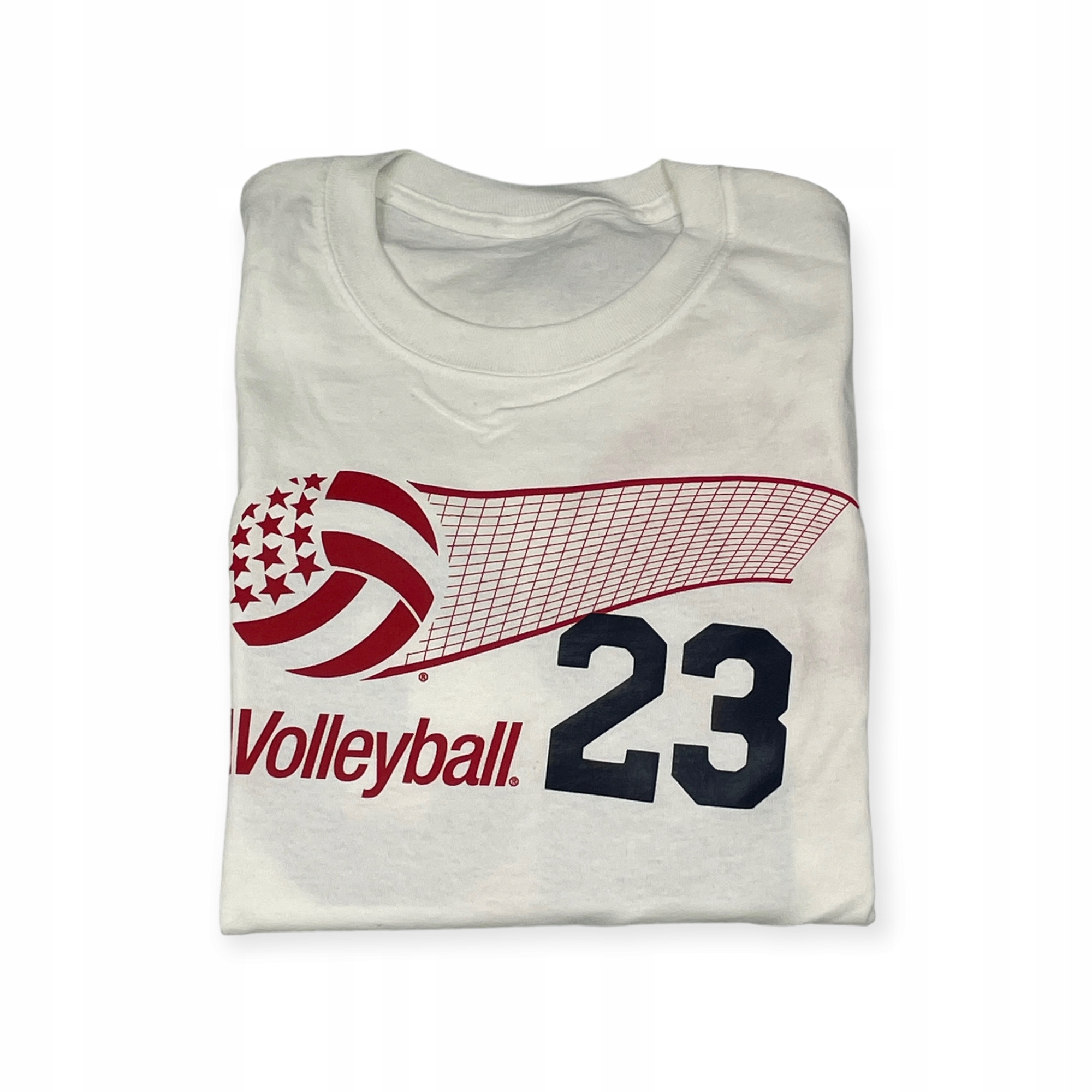 Koszulka męska biała VOLLEYBALL M 23 Rozmiar M