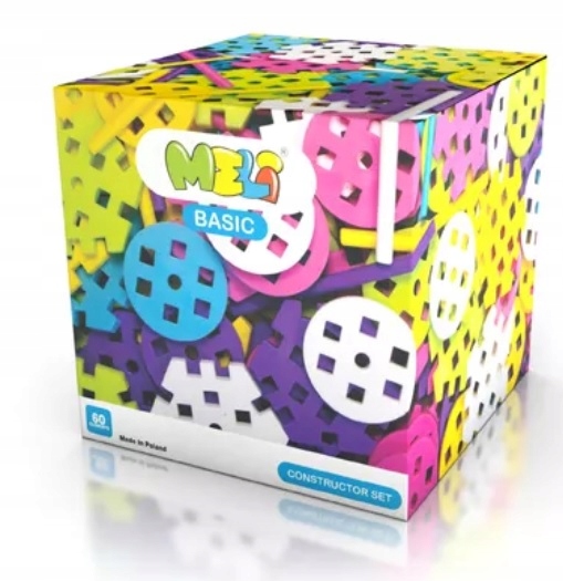 

Klocki Uzupełniające Constructor Pink Set Meli