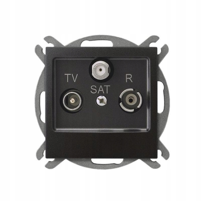 Ospel Impression antracit zásuvka Sat GPA-YS/m/50