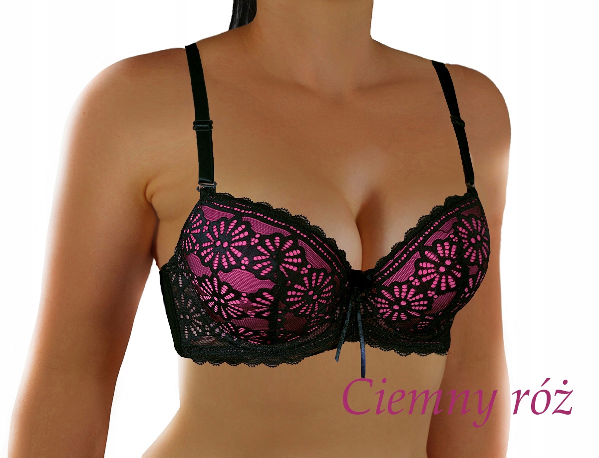Koronkowy exclusive MAX PUSH UP B 75 Kolory Model 048