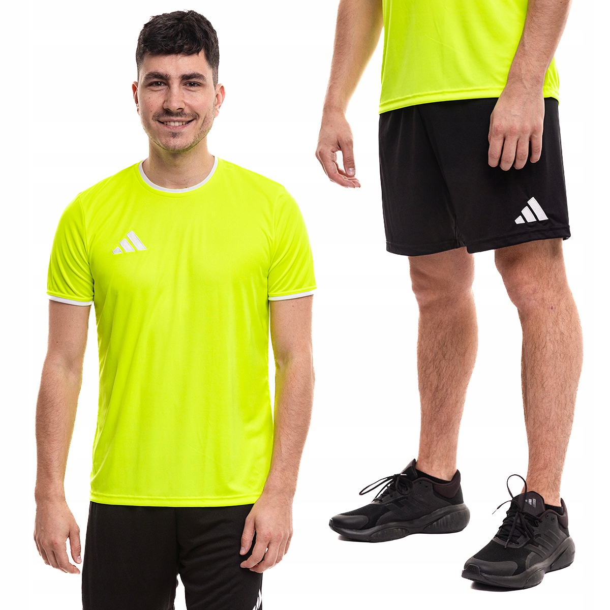 Strój Sportowy Męski adidas Entrada 26 Komplet Koszulka Spodenki roz. M